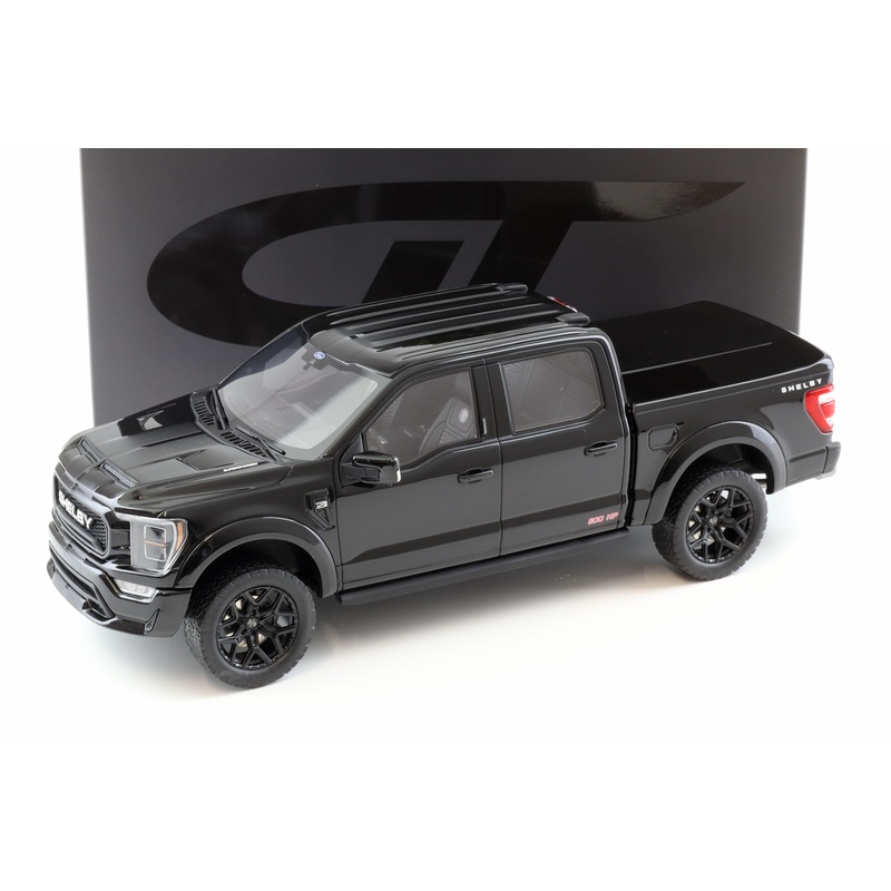 GT Spirit 2024 Shelby Ford F-150 Centennial Edition Pick up Truck Black 1:18