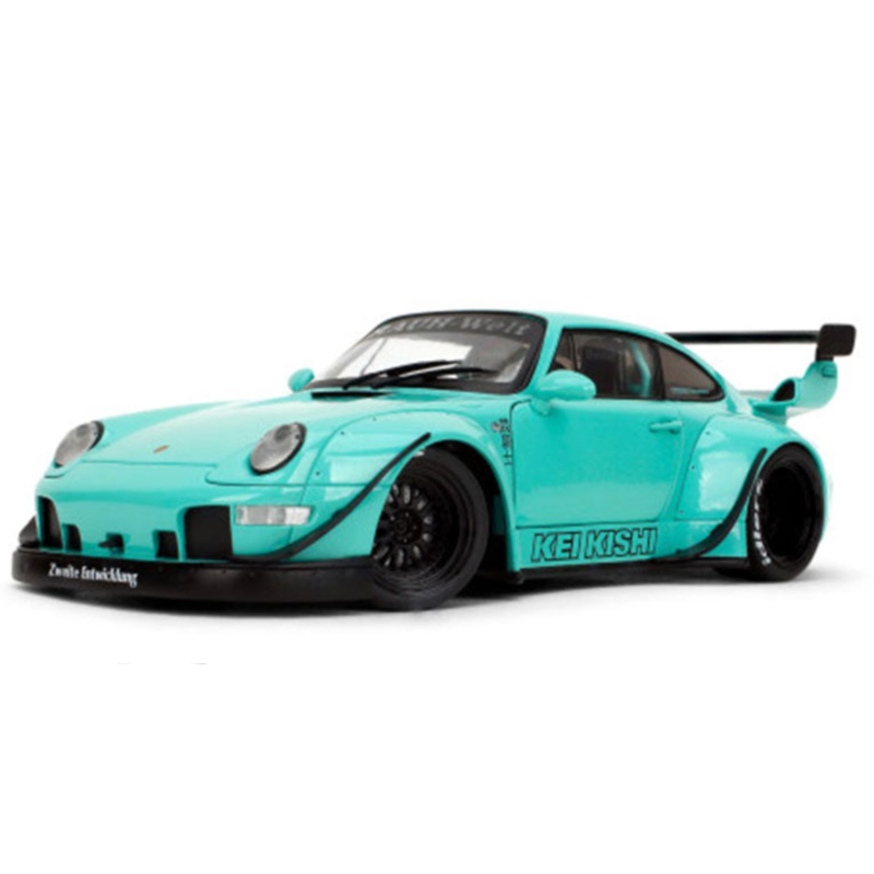 Jada Pink Slips Porsche 911 993 RWB Kei Kishi Teal Green 1:18