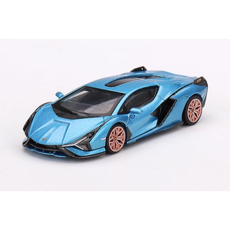 Mini GT 1/64 Lamborghini Sian FKP 37 Ble Aegir Blue ***in clamshell blisters***