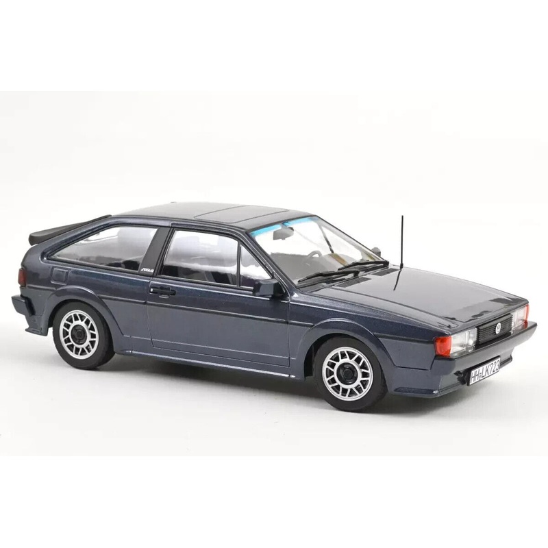 Norev 1987 VW Scirocco Scala Helios Blue Metallic 1:18