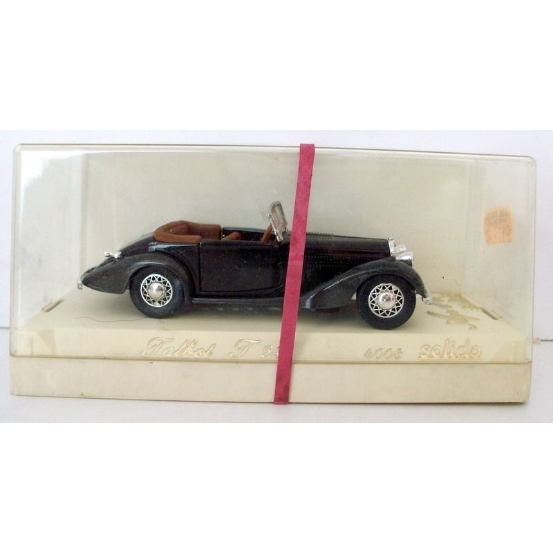 SOLIDO 1/43 - 4003 TALBOT T23 - BLACK