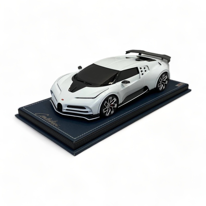 1/18 Bugatti Centodieci White by MR Collection Model Car