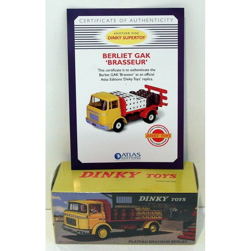 Atlas Editions Dinky Toys 588 - Plateau Brasseur Berliet - MIMB Still Sealed