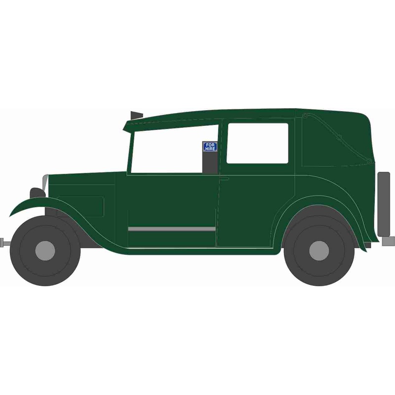 Austin Low Loader Taxi Green 1:148
