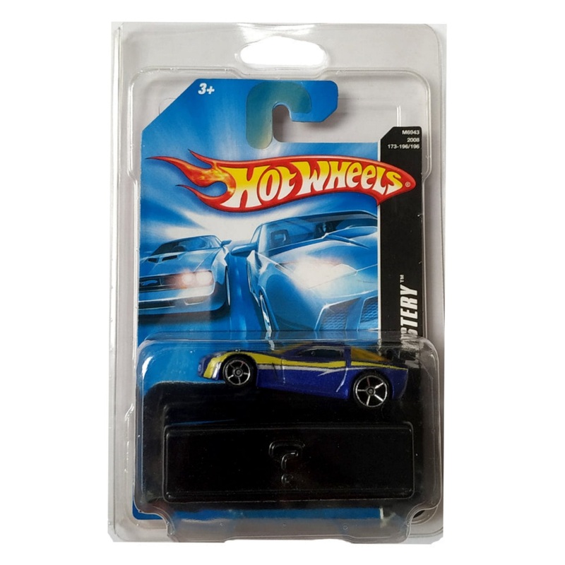 Exclusive Hot Wheels Mystery Car OPENED with Original Card and Blister - Corvette - Purple