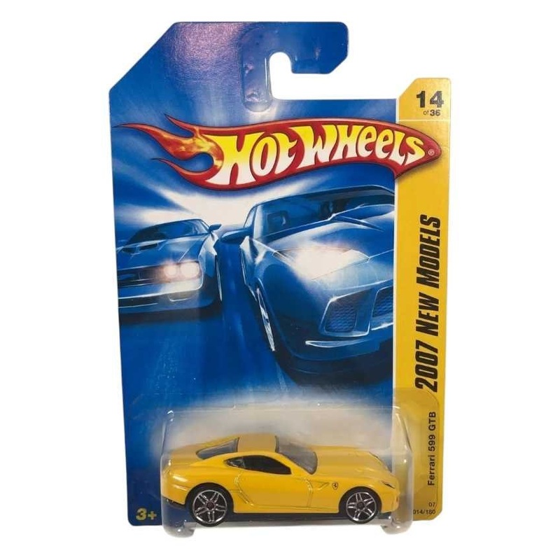 Exclusive Hotwheels 2007 New Models Ferrari 599 Gtb