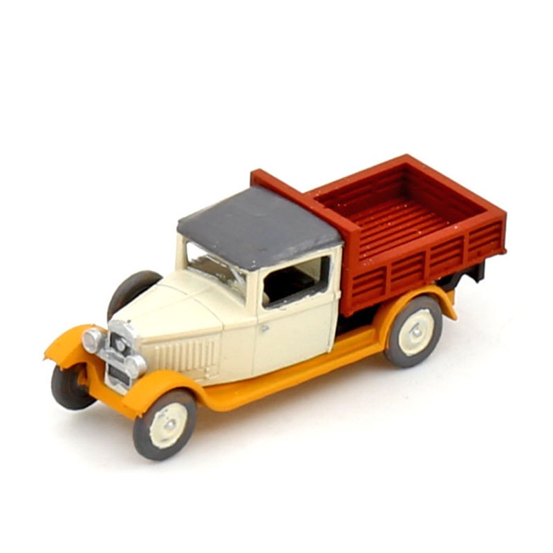 Finished model car Peugeot 201T - Camionnette - cream orange