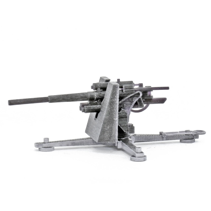 Flak 88 on Lafette Wehrmacht - unpainted 