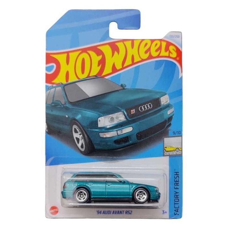 Hotwheels 94 Audi Avant RS2 Imported Mainline Card 1:64 Scale