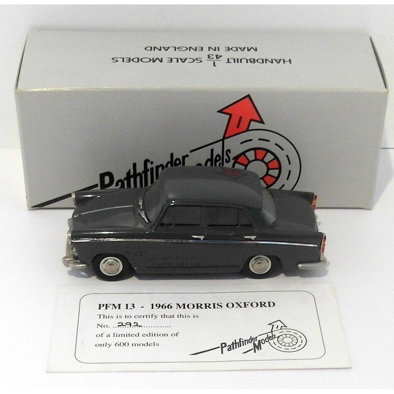 Pathfinder Models 1/43 Scale PFM13 - 1966 Morris Oxford 1 Of 600 Grey
