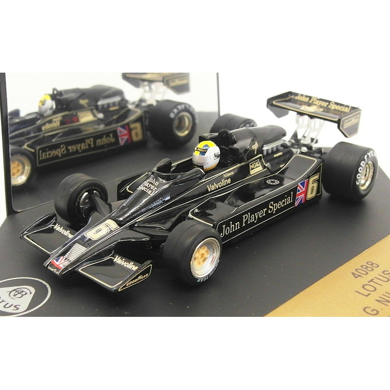 Quartzo 1/43 Scale 4088 - F1 Lotus 78 #6 G.Nilsson 1st Belgium GP '77