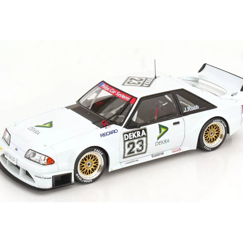 Werk83 1994 Ford USA Mustang 5.0 Dekra No 23 DTM Season 1994 Jurgen Ruch White 1:18