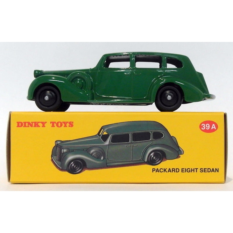 Atlas Editions Dinky Toys - #39A Packard Eight Sedan - Green