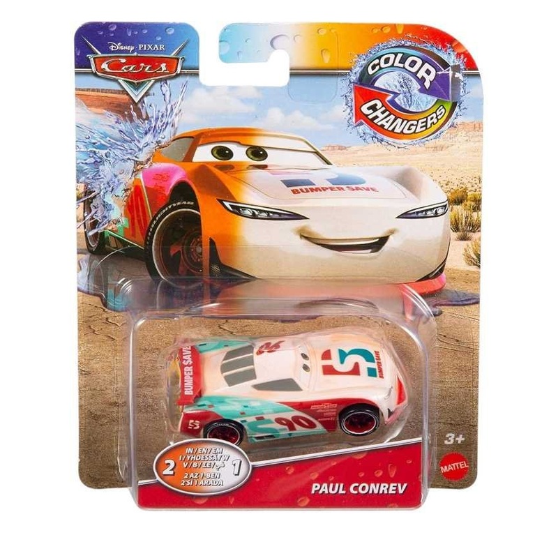 Disney Pixar cars colour Changer paul conrev
