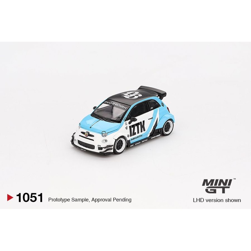 [ETA:  Nov 2025 ] Mini GT 1/64 Abarth 595 LB-WORKS x Abas Works IZTK