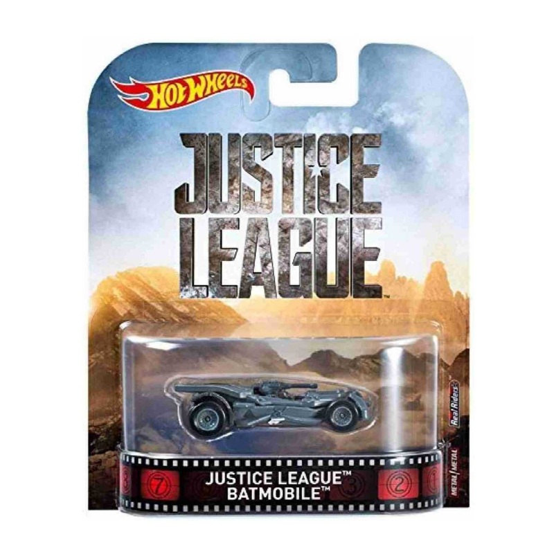 EXCLUSIVE Hotwheels Justice League Batmobile