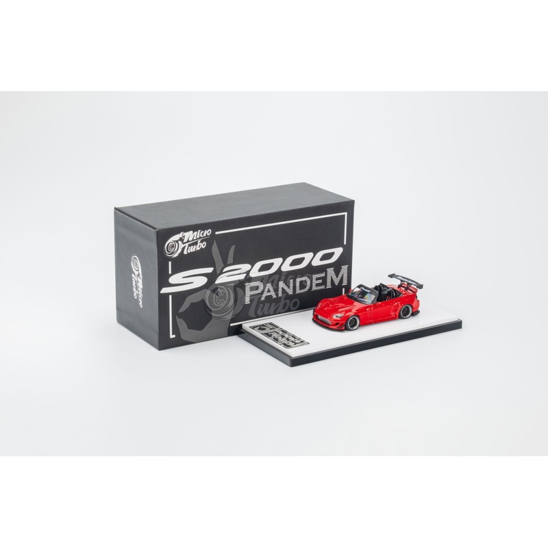 MicroTurbo 1/64 S2000 AP1 Pandem Rocket Bunny Modified (Open-HoodDetachable EngineMagnet Spoiler)