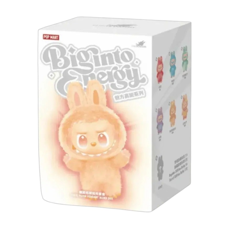 Pop Mart Labubu The Monsters Big Into Energy Vinyl Plush Pendant Blind Box Pack of 1 (Not OG)