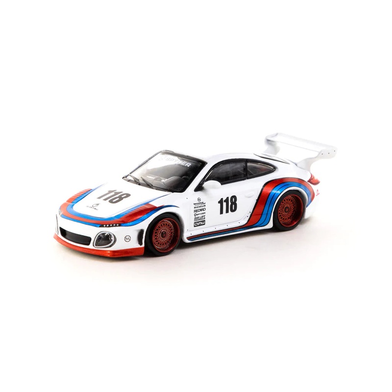 Tarmac Works 1/64 Old & New 997 White