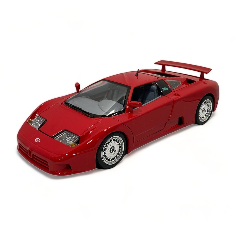 1/18 Diecast Bugatti EB 110 RED Bburago Scale Model Car