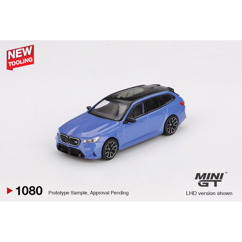 [ETA:  Jan 2026 ] Mini GT 1/64 BMW M5 Touring (G99) Marina Bay Blue Metallic