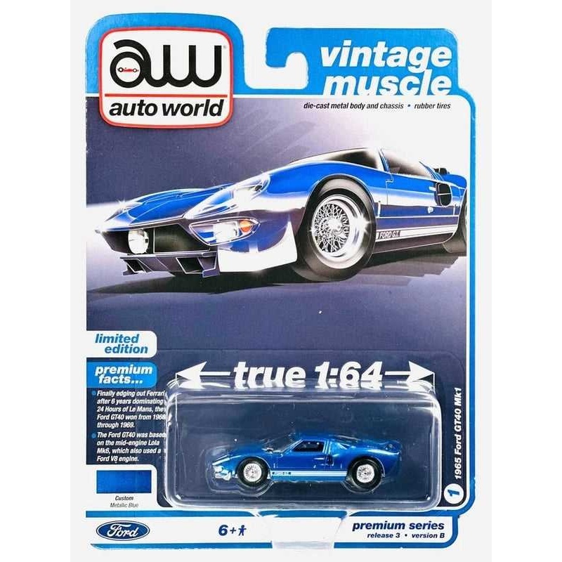 EXCLUSIVE Auto World 1965 Ford GT40 MK1