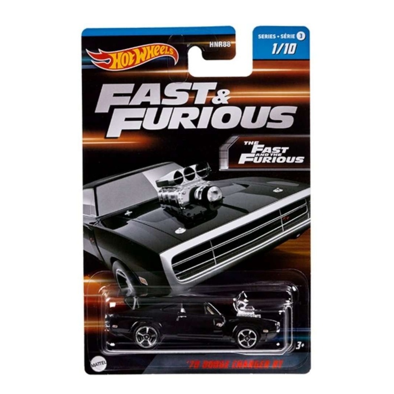 EXCLUSIVE Hotwheels 70 Dodge Charger RT