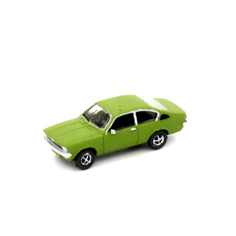 Finished model car Opel Kadett Coup Green
