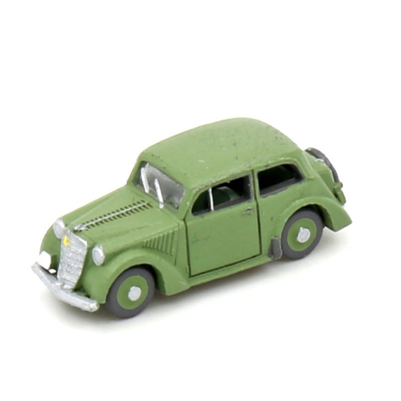 Finished model car Opel Olympia Limousine Green