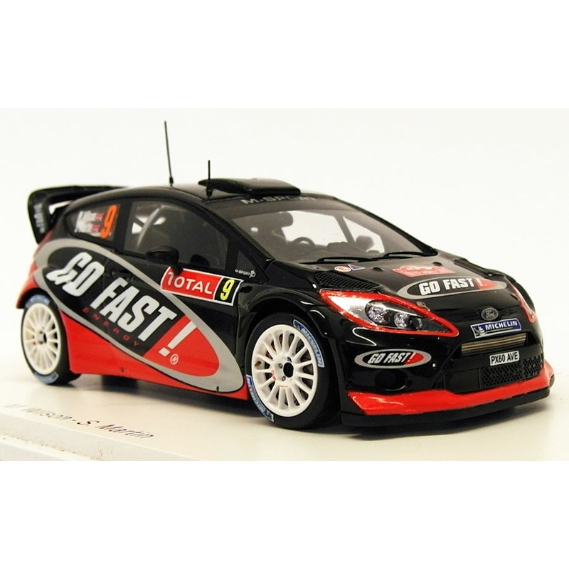 Spark 1/43 Scale S3344 - Ford Fiesta RS WRC #9 - 11th Monte Carlo 2012
