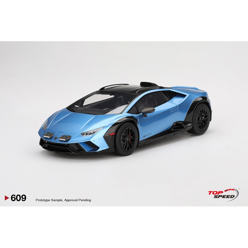 Topspeed Lamborghini Huracan Sterrato Blu Aegir (Blue) 1:18