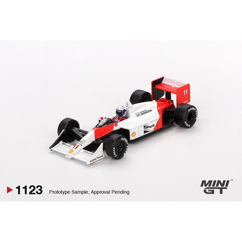 [ETA:  Mar 2026 ] Mini GT 1/64 McLaren MP4/4 #11 Alain Prost 1988 Japanese Grand Prix 2nd Place