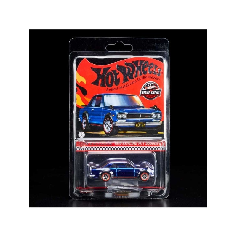 Hotwheels 1972 skyline ht 2000gt r r rlc(with protector)