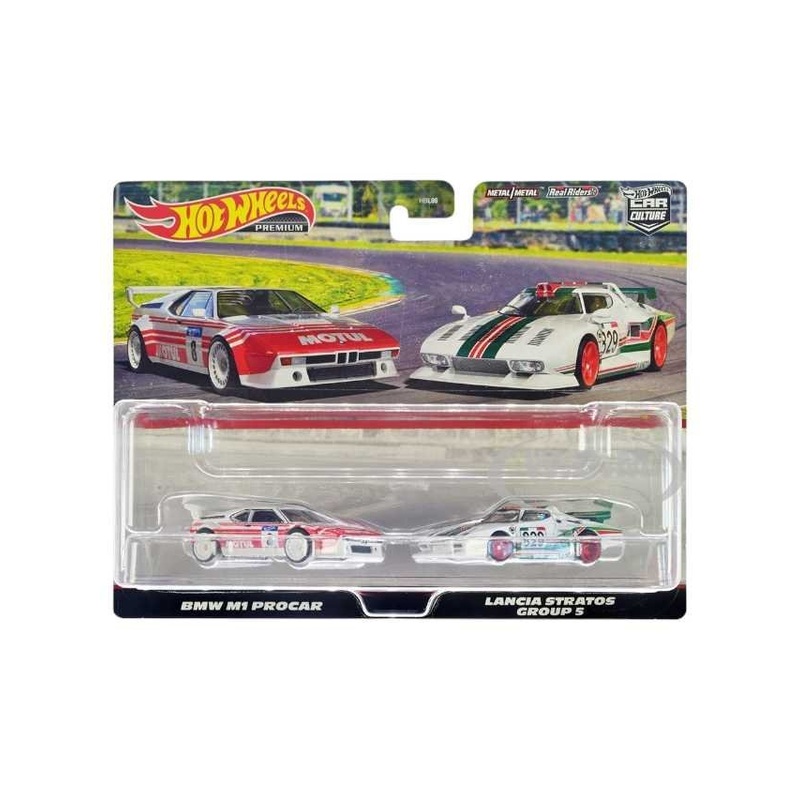 Hotwheels 2 pack bmw and lancia