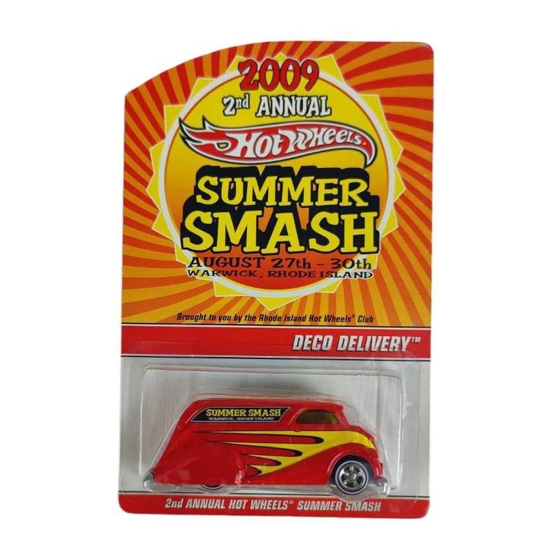 Hotwheels 2009 summer smash Deco delivery with protector