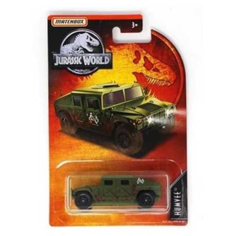 Matchbox Jurassic World Humvee Mainline  Imported 1:64 scale