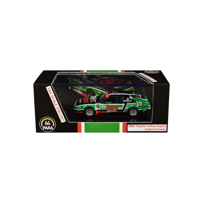 Para64 1984 Toyota celica supra Castrol livery 1:64 Scale