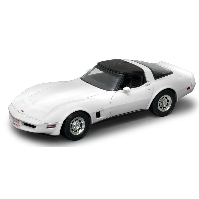 Welly Chevrolet Corvette 1982 White - 1:18 Scale