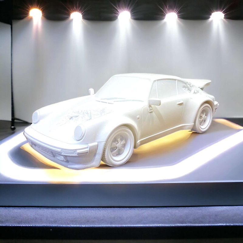 1/12 Arsham Editions Porsche Eroded 911 Turbo 3.3 (930)-1986 Classic White