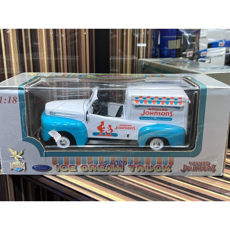 1/18 Diecast Ford Howard Johnon's Ice cream truck by Road Legend