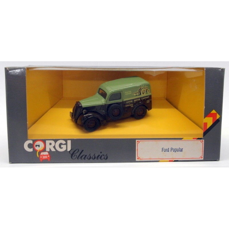 Corgi 1/43 Scale Diecast D980/3 - Ford Popular Van - Luton Motor Services