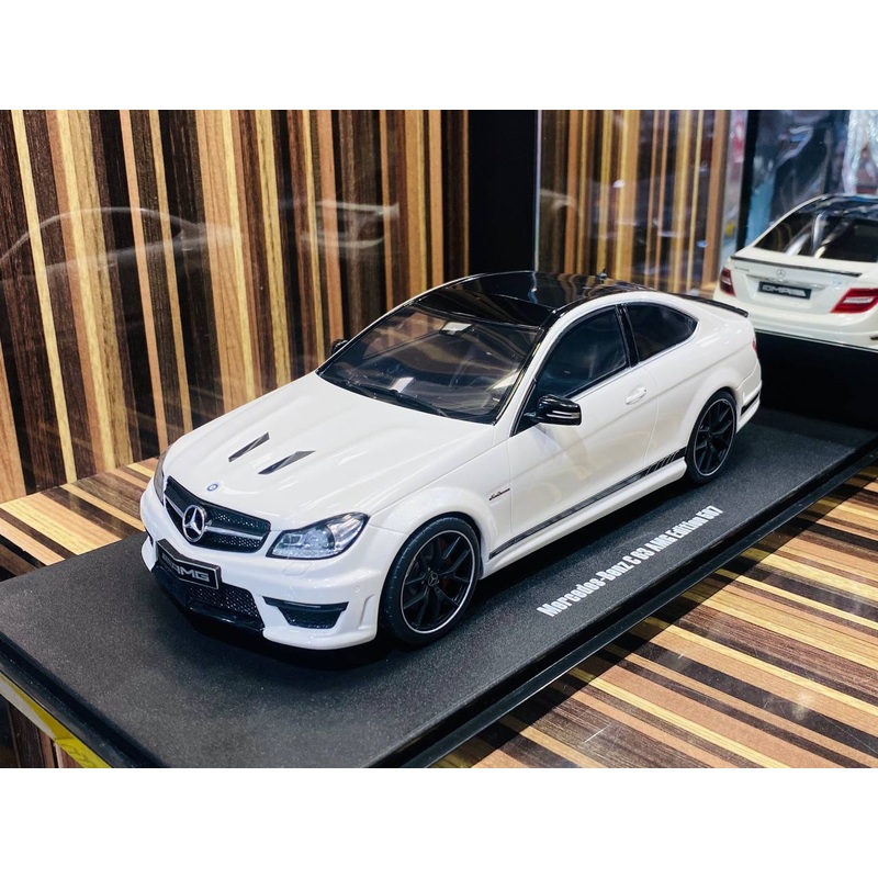 GT Spirit Mercedes-Benz C63 AMG Edition 507 - [1/18 Resin Model, White]