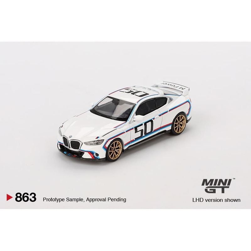 Mini GT 1/64 BMW 3.0 CSL White MGT00863-CH