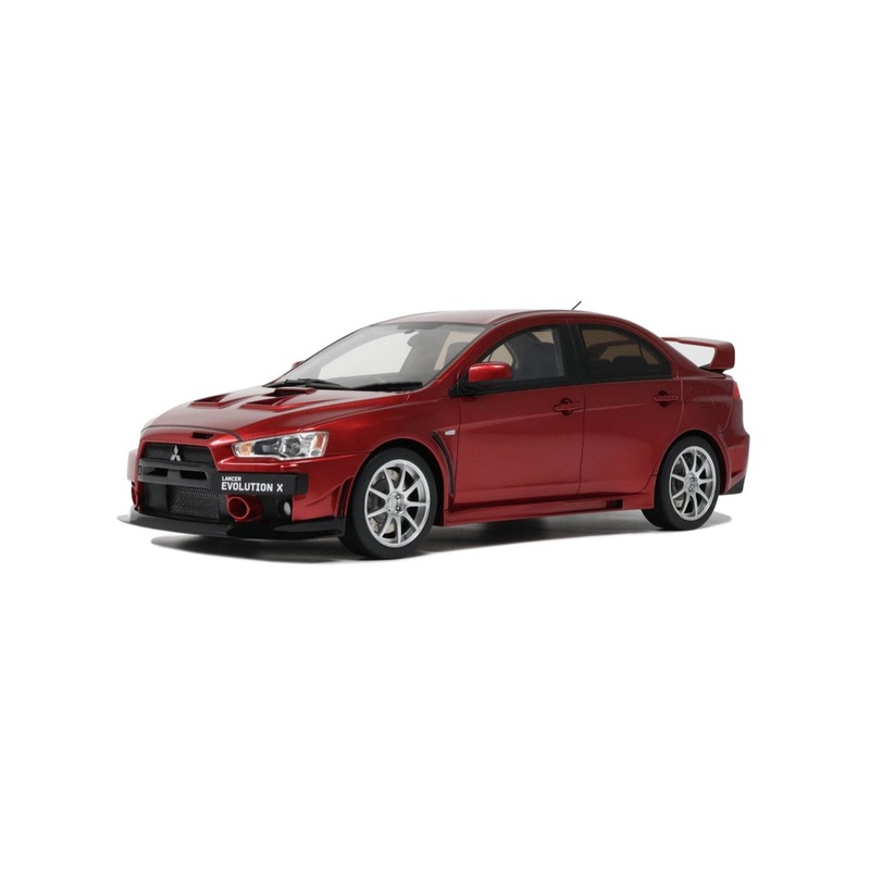 Otto 2012 Mitsubishi Lancer EVO X FQ400 Orient Red 1:18 LIMITED