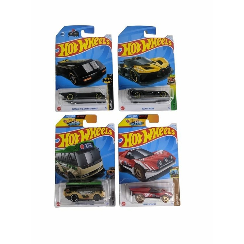 EXCLUSIVE Hot Wheels indian Car Mainlines (179 Each) as set of 4