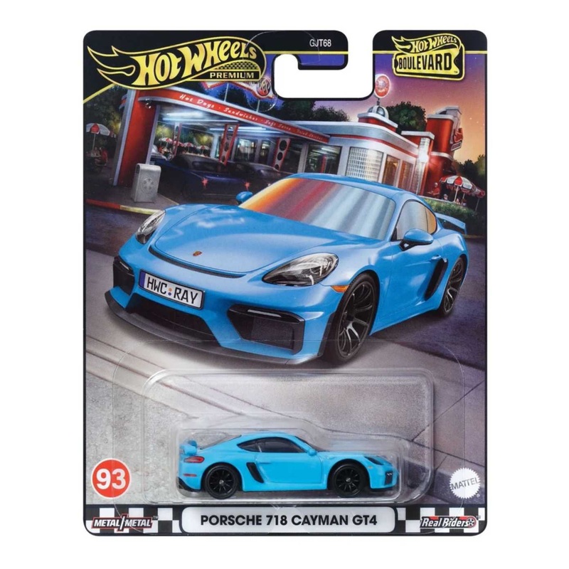 EXCLUSIVE Hotwheels Boulevard Porsche 718 Cayman GT4