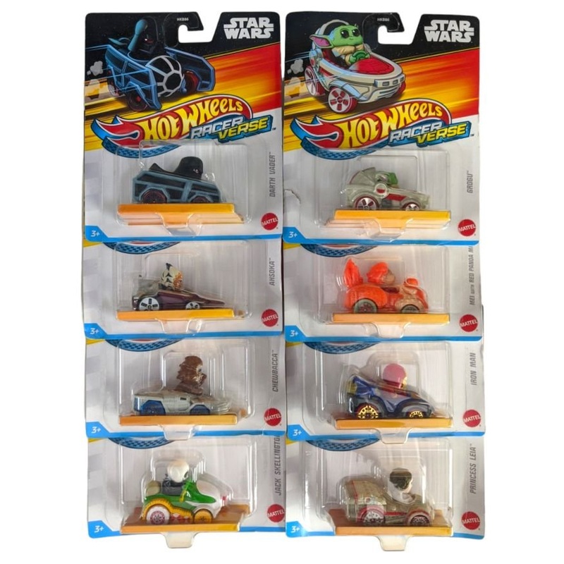 EXCLUSIVE Hotwheels Racers Verse Set of 8