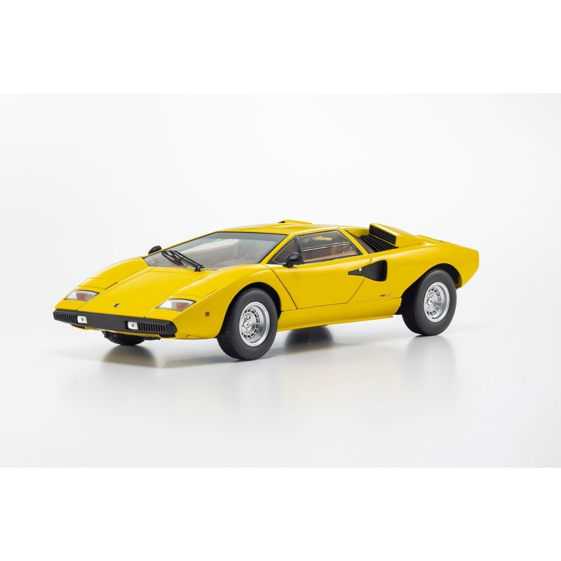 Kyosho Lamborghini Countach LP400 Yellow 1:18