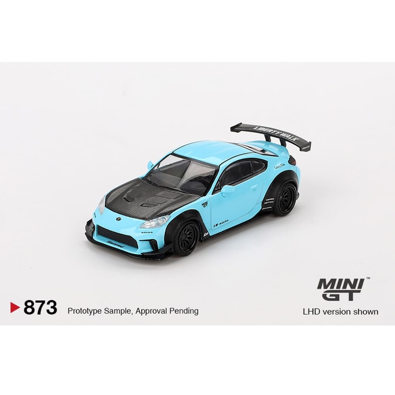 Mini GT 1/64 Toyota GR86 LBNation Baby Blue MGT00873-CH