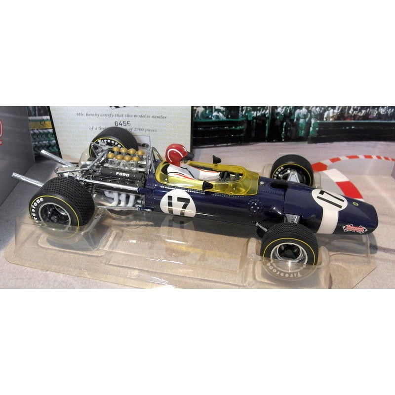 Quartzo 1/18 Scale diecast - 18201 Lotus 49 Jo Siffert Monaco GP